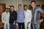 Kumar S Taurani, Ramesh Taurani, Anu Malik, Abbas Mastan at Rammaiya Vastavaiya music launch in Mumbai on 15th May 2013 (8).JPG