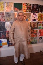 Javed Akhtar at Resist art installations in Gallery and Beyond, Kalaghoda on 17th May 2013 (58).JPG