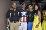Juggy D, Karanvir Bohra, Teejay Sidhu, Raghu Ram on location of film Love You Soniye in Cest La Vie on 18th May 2013 (6).JPG