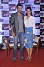Ranbir Kapoor and Deepika Padukone at Parachute promotional event in Mumbai on 21st May 2013 (10).JPG