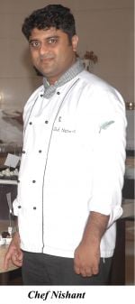 Chef Nishant at the launch of Vita Latina on 23rd May 2013.jpg