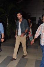 Ranbir Kapoor return from Delhi snapped in Mumbai on 27th May 2013 (6).JPG