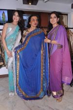 Asha Parekh, Shaina NC, Rashmi Nigam at Shaina NC_s show for cancer patients in Kala Ghoda, Mumbai on 28th May 2013 (31).JPG