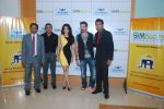 Mr. Mahesh Chakankar, Amit Singh, Ameesha Patel, Neil Nitin Mukesh & Prashant Mishra Ameesha Patel, Neil Nitin Mukesh at the launch of Jaipur Premier League Season 2 in Mumbai on 6th June 2013.jpg