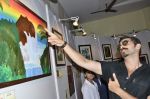 Neil Mukesh at Shortcut Romeo promotions with kids in Vidya Nidhi School, Mumbai on 9th June 2013 (20).JPG