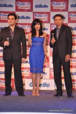 Arbaaz Khan, Chitrangada Singh and Rahul Dravid at Gillette Event in Mumbai on 27th June 2013 (9).JPG