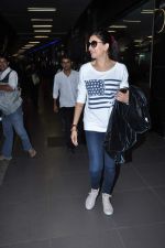 Sushmita Sen snapped as she returns from London in an amazing casual look in Mumbai Airport on 2nd July 2013 (1).JPG
