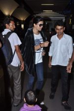 Sushmita Sen snapped as she returns from London in an amazing casual look in Mumbai Airport on 2nd July 2013 (3).JPG