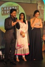 Deepika Padukone, Shahrukh Khan, Priyamani at the Music Launch of Chennai Express in Mumbai on 3rd July 2013 (70).JPG