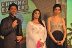Deepika Padukone, Shahrukh Khan, Priyamani at the Music Launch of Chennai Express in Mumbai on 3rd July 2013 (71).JPG