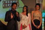 Deepika Padukone, Shahrukh Khan, Priyamani at the Music Launch of Chennai Express in Mumbai on 3rd July 2013 (72).JPG