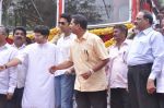 Abhishek Bachchan flags off 2 BEST buses along with Mayor of Mumbai Sunil Prabhu and Yuva Sena President Aditya Thackrey in Mayor_s Bungalow on 8th July 2013 (30).JPG