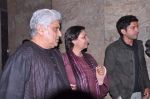 Farhan Akhtar, Shabana Azmi, Javed Akhtar at Special screening of Bhaag Milkha Bhaag in Light box, Mumbai on 9th July 2013 (31).JPG