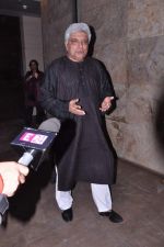Javed Akhtar at Special screening of Bhaag Milkha Bhaag in Light box, Mumbai on 9th July 2013 (27).JPG