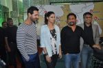 Ronnie Lahiri, Ajit Andhare, Nargis Fakhri, John Abraham, Shoojit Sircar at Madras Cafe first look in Cinemax, Mumbai on 11th July 2013 (60).JPG