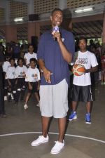 Chris Bosh at NBA Cares Clinic and Eliter Clinic in Don Bosco School, Matunga on 18th July 2013 (63).JPG