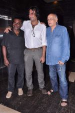 Dibyendu Bhattacharya, Mahesh Bhatt, Bharat Shah at Ba. Pass film promotions in PVR, Mumbai on 22nd July 2013 (7).JPG