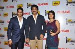 Naga Chaitanya, Nagarjuna and Amala on the Red Carpet of _60the Idea Filmfare Awards 2012(South).jpg