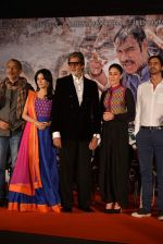 Manoj Bajpayee, Ajay Devgn, Amrita Rao, Kareena Kapoor, Amitabh Bachchan, Arjun Rampal at Launch of Raghupati Raghav song from Satyagraha in Mumbai on 25th July 2013 (250).JPG