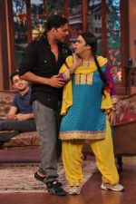 Akshay Kumar promote Once upon a time in Mumbai Dobara on the sets of Comedy Nights with Kapil in Filmcity on 1st Aug 2013 (230).JPG