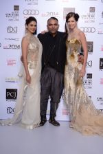 Aditi Rao Hydari, Kalki Koechlin on day 5 at PCJ Delhi Couture week 2013 press meets on 4th Aug 2013 (32).JPG
