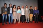 Hrithik Roshan, Kangana Ranaut, Vivek Oberoi, Rakesh Roshan, Anil Kapoor, Bhushan Kumar at Krishh 3 Trailer launch in PVR ECX, Mumbai on 5th Aug 2013 (43).JPG