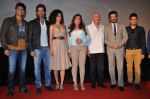 Hrithik Roshan, Kangana Ranaut, Vivek Oberoi, Rakesh Roshan, Anil Kapoor, Bhushan Kumar at Krishh 3 Trailer launch in PVR ECX, Mumbai on 5th Aug 2013 (51).JPG