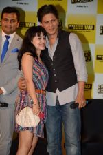 Shahrukh Khan promotes Chennai Express in association with Western Union in Mumbai on 7th Aug 2013 (51).JPG