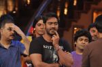 Ajay Devgan on the sets of Kapil show in Mumbai on 17th Aug 2013 (11).JPG