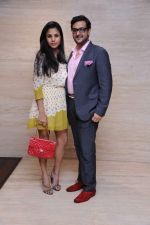 Pratima and Gaurav Bhatia at RRO Gucci event in Trident Hotel, Mumbai on 23rd Aug 2013.jpg