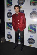 Ranbir Kapoor on the sets of KBC in Mumbai on 7th Sept 2013 (27).JPG