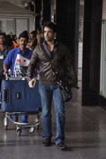 Tusshar Kapoor return from Durban in Mumbai Airport on 8th Sept 2013 (30).JPG