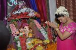 Rakhi Sawant celebrate Ganesh Chaturthi in Mumbai on 9th Sept 2013 (101).JPG