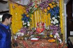 Shreyas Talpade celebrate Ganesh Chaturthi in Mumbai on 9th Sept 2013 (57).JPG