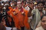 Rajiv Kapoor at RK Studios Ganpati Visarjan in Mumbai on 18th Sept 2013 (23).jpg