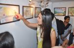 Tara Sharma at Painting exhibition by children of Salaam Bombay in Mumbai on 9th Oct 2013 (14).JPG