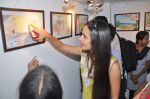 Tara Sharma at Painting exhibition by children of Salaam Bombay in Mumbai on 9th Oct 2013 (15).JPG