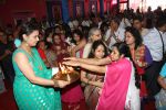 Sharbani Mukherjee at Shaptami celebrations at The North Bengal Sarbajanin Durga Puja in Tulip Star, Juhu on 11th Oct 2013 (2)_525a30969a51d.JPG