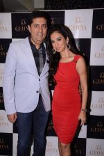 Sunil and Kiran Datwani at the Launch of Shaheen Abbas collection for Gehna Jewellers in Mumbai on 23rd Oct 2013_526918bc0c55f.JPG