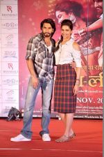 Deepika Padukone, Ranveer Singh at the Promotion of film Ram-Leela in Mumbai on 10th Nov 2013 (250)_52809afd554f2.JPG