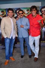 Chunky Pandey, Gulshan Grover, Ravi Kishan at the Promotion of film Bullet Raja in Mehboob, Mumbai on 16th Nov 2013 (11)_5288f3e8dd0b3.JPG