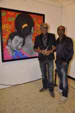 at art showing Fellow Travellers by Laxman Aelay in jehangir Art Gallery, Mumbai on 19th nov 2013 (13)_528c62251ca66.JPG