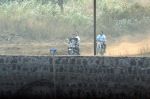Salman Khan snapped with Sajid Nadiadwala on a bike at his Panvel farm on his bday on 27th Dec 2013 (2)_52be492155af2.JPG