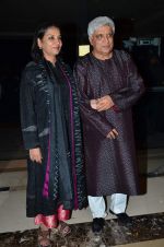 Shabana Azmi, Javed Akhtar at Screen Awards Nomination Party in J W Marriott, Mumbai on 7th Jan 2014 (11)_52ce345592cc5.JPG