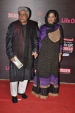 Javed Akhtar, Shabana Azmi at 20th Annual Life OK Screen Awards in Mumbai on 14th Jan 2014(379)_52d6861be5a92.JPG