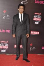 Sonu Sood at 20th Annual Life OK Screen Awards in Mumbai on 14th Jan 2014(417)_52d68a472f484.JPG