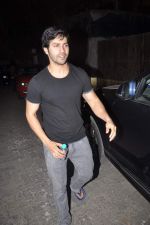 Varun Dhawan at the screening of One by Two in Sunny Super Sound, Mumbai on 29th Jan 2014 (80)_52e9fd29bbedd.JPG
