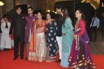 Vaibhav Arora, Ahana Deol, Hema Malini, Esha Deol, Bharat Takhtani at Ahana Deol_s Wedding Ceremony in ITC Maratha, Mumbai on 1st Feb 2014 (31)_52ee10e08eba9.JPG