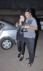 Palak Muchhal received Best Singer Awards at _Zee Cine Awards 2013_ celebrating & celebrated with family where Palash (Brother) was recording the song for Shilpa Shetty Production_52f870fd304ca.JPG