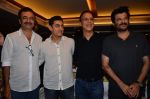 Aamir Khan, Vidhu Vinod Chopra, Rajkumar Hirani, Anil Kapoor at the launch of Sagar Movietone in Khar Gymkhana, Mumbai on 11th Feb 2014 (63)_52fb1d14bb589.JPG
